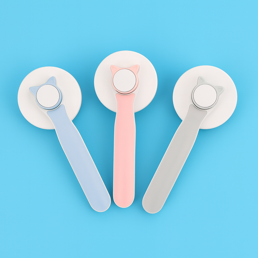 Cepillo Autolimpiante para Perros y Gatos - Elimina Pelo Fácilmente