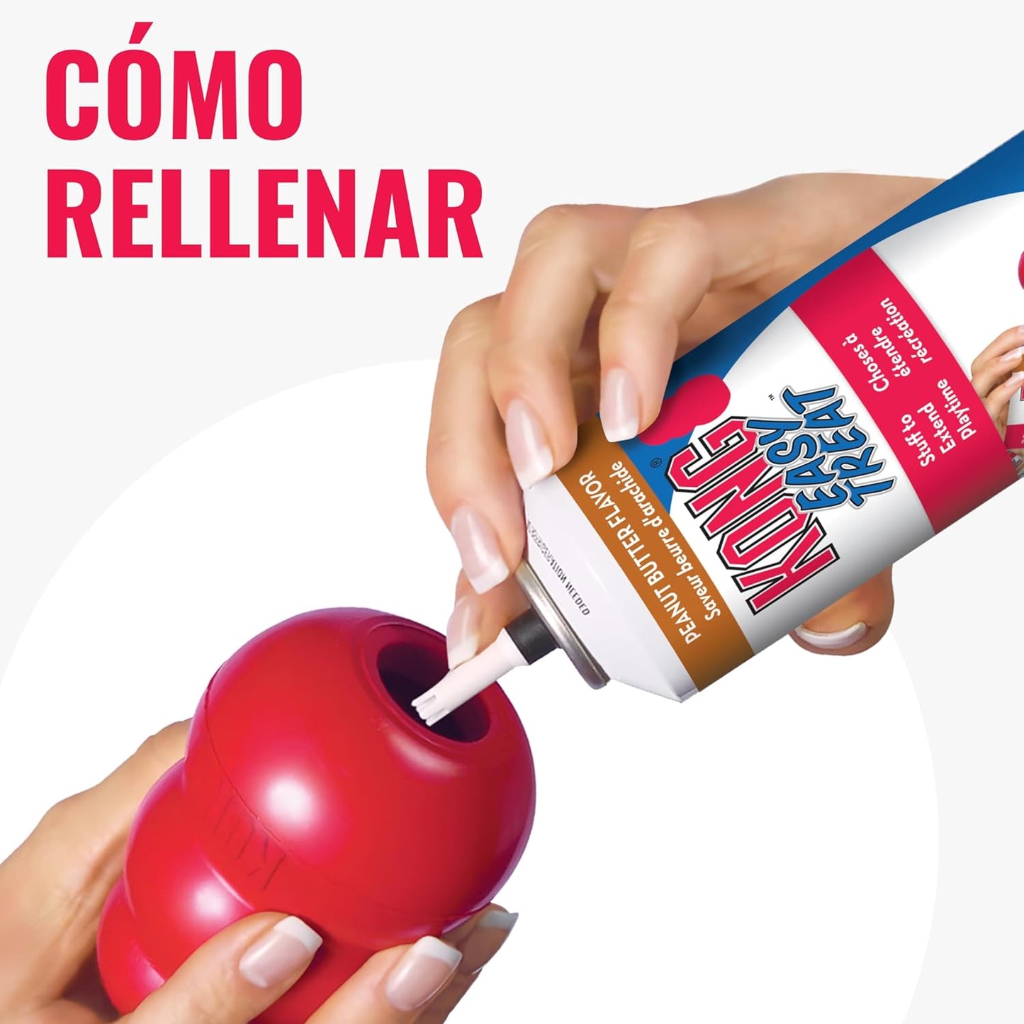 Juguete rellenable para perros – Estimulación mental y horas de diversión