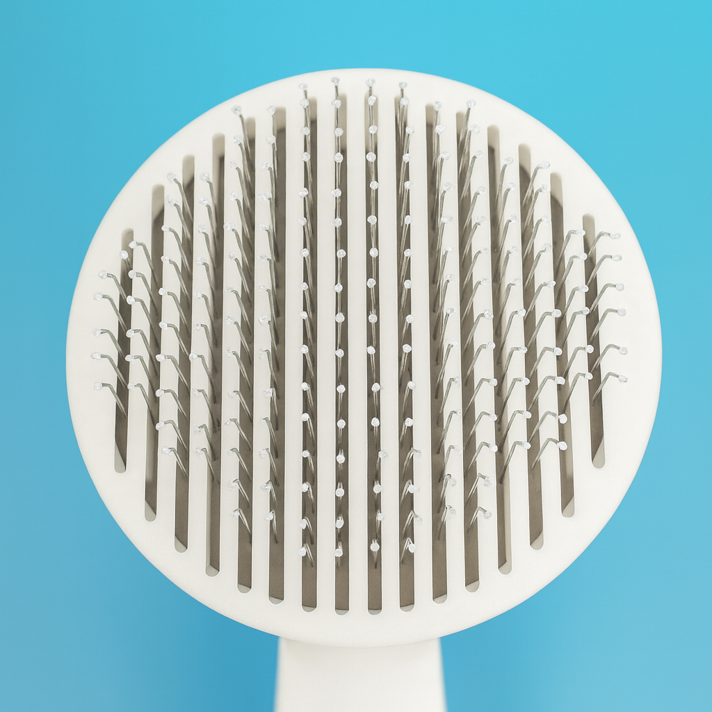 Cepillo Autolimpiante para Perros y Gatos - Elimina Pelo Fácilmente