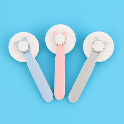 Cepillo Autolimpiante para Perros y Gatos - Elimina Pelo Fácilmente