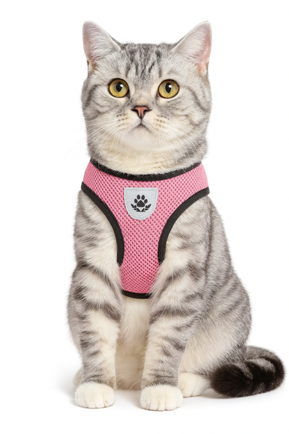 Arnés antiescape y cómodo para gatos – Paseos seguros y sin estrés